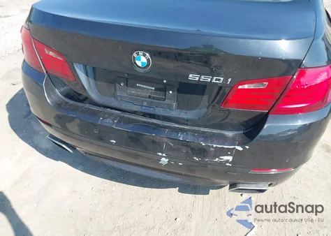 2011 BMW 550I z USA, uszkodzony, nr VIN WBAFR9C5XBC757286